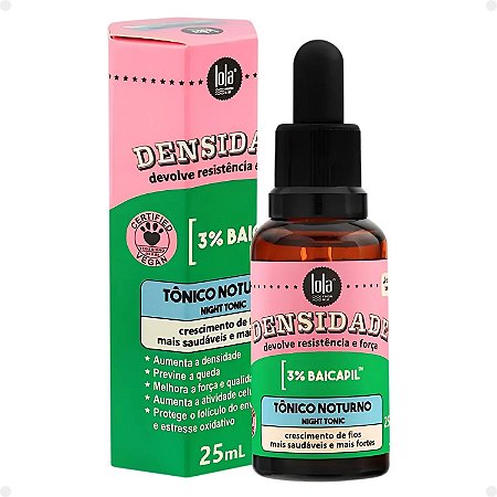 Tônico Noturno Lola Densidade 3% Baicapil 25ml