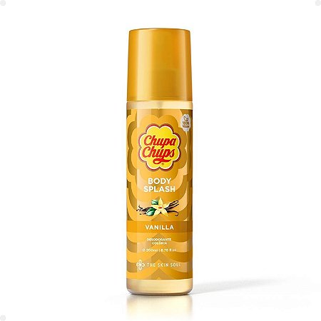Body Splash Chupa Chups The Skin Soul Vanilla 200ml