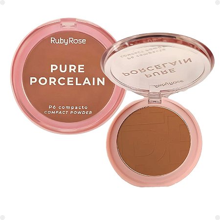 Pó Compacto Ruby Rose Pure Porcelain P60 Hbm401-6