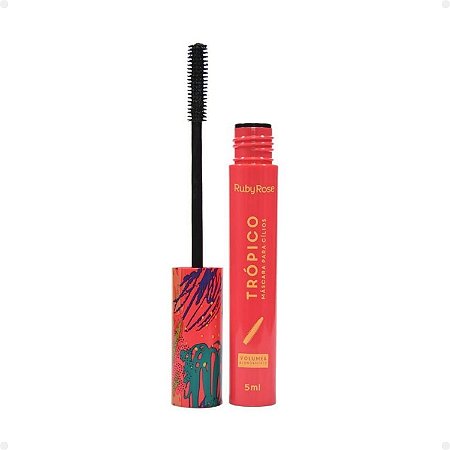Máscara Para Cílios Ruby Rose Trópico Volume e Alongamento 5g Hb-502