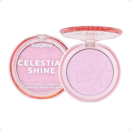 Iluminador Compacto Ruby Rose Celestial Shine Radiant Aura HB-M701-1