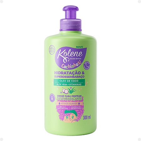 Creme para Pentear Desembaraçante Kolene Cachinhos 300ml