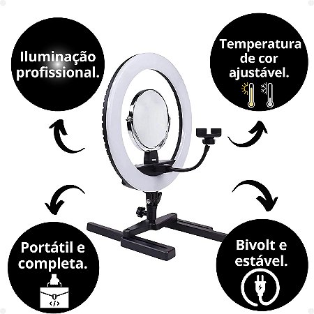 Ring Light Mesa Klass Vough Kv Table Ref. Rl-0003