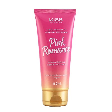 Loção Hidratante Corporal Kiss New York Pink Romance LCB08B 180ml