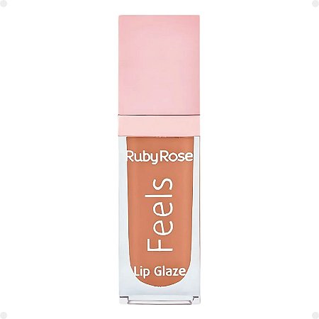 Gloss Lip Glaze Ruby Rose Feels Cor 077 7,2ml