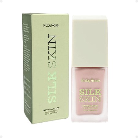 Iluminador Líquido Ruby Rose Silk Skin Natural Glow Radiant Pink HB-F1601-1