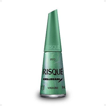 Esmalte Efeito Risqué Chilli Beans Verdelírio 8ml