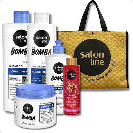 Kit Salon Line SOS Bomba Crescimento + Mimos