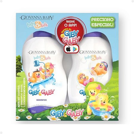 Kit Giovanna Baby E Kids Giby E Gaby: Shampoo E Condicionador 200ml