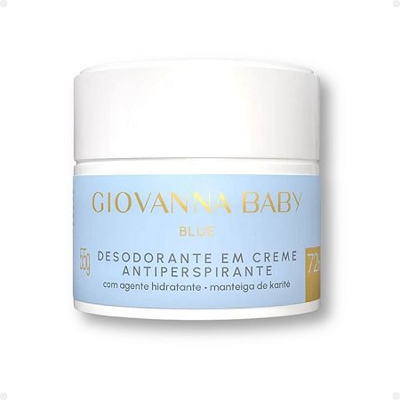 Desodorante Em Creme Antiperspirante Giovanna Baby Blue 72h 55g