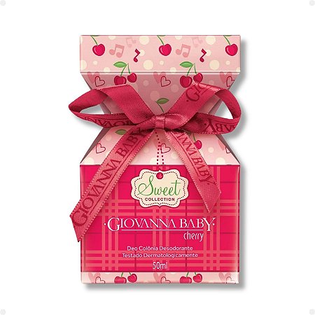 Deo Colônia Desodorante Giovanna Baby Sweet Cherry 50ml