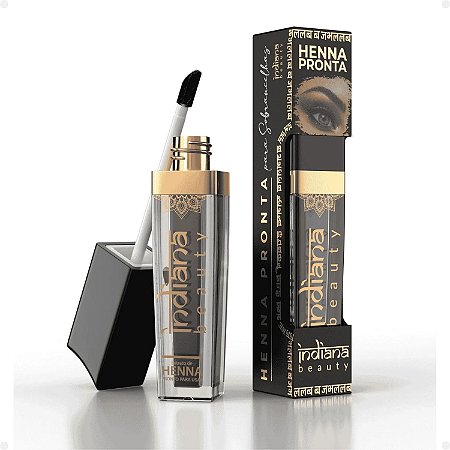 Henna Pronta para Sobrancelhas Indiana Beauty Preto
