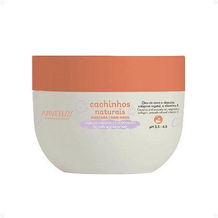 Máscara Arvensis Cachinhos Naturais Cabelos Crespos e Crespíssimos 250g