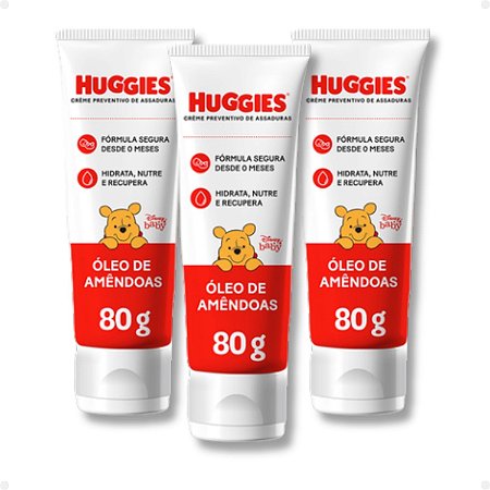 Kit Huggies Disney Baby: 03 Creme Preventivo de Assaduras 80g