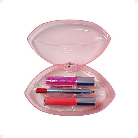 Kit Bobbi Rara: 1 Gloss, 1 Lápis Labial e 1 Batom Matte BRB048-2