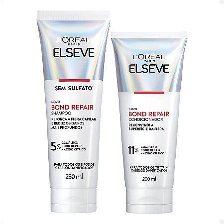 Kit Elseve Bond Repair: Shampoo e Condicionador 200ml