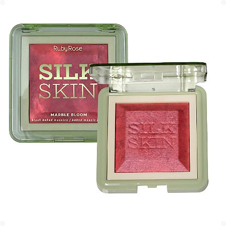 Blush Baked Mosaico Ruby Rose Silk Skin Marble Bloom Pink Eclat Hb-F1001-4
