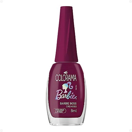 Esmalte Cremoso Colorama Barbie cor Barbie Boss 8ml