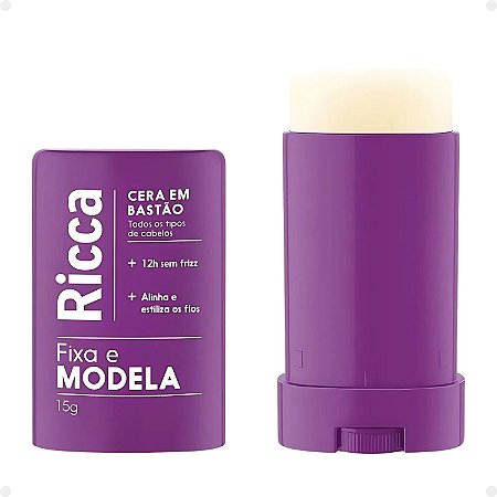 Cera Capilar em Bastão Ricca Fixa e Modela B1.00339