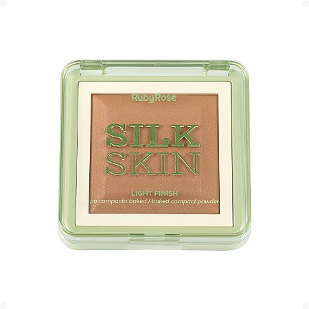 Pó Compacto Ruby Rose Silk Skin Light Finish PC40 HB-M403-4