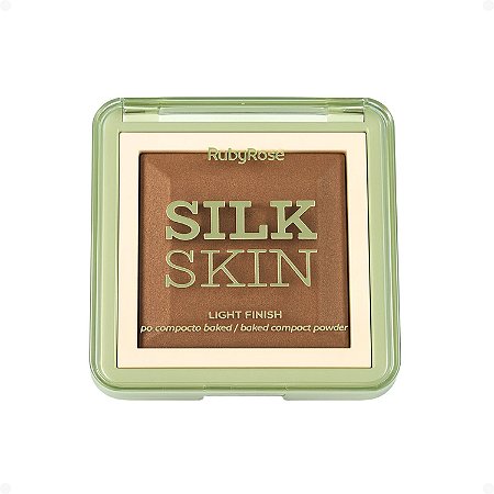 Pó Compacto Ruby Rose Silk Skin Light Finish PC70 HB-M403-7