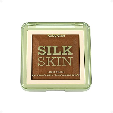 Pó Compacto Ruby Rose Silk Skin Light Finish PC80 HB-M403-8