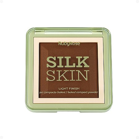 Pó Compacto Ruby Rose Silk Skin Light Finish PC100 HB-M403-10