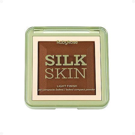 Pó Compacto Ruby Rose Silk Skin Light Finish PC90 HB-M403-9