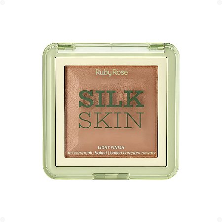 Pó Compacto Ruby Rose Silk Skin Light Finish PC30 HB-M403-3