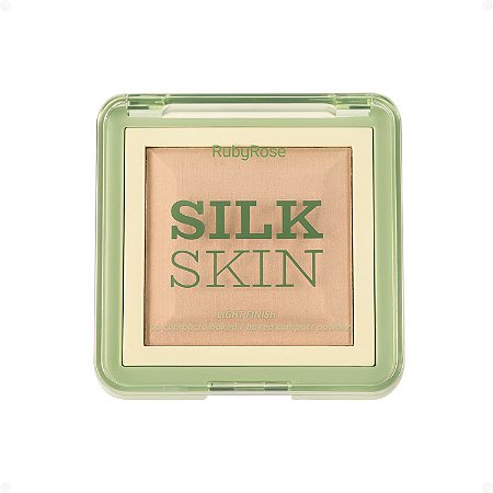 Pó Compacto Ruby Rose Silk Skin Light Finish PC20 HB-M403-2