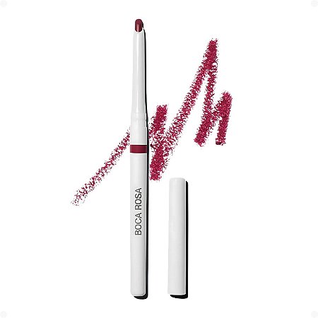 Lápis Contorno Labial Boca Rosa Púrpura Intenso