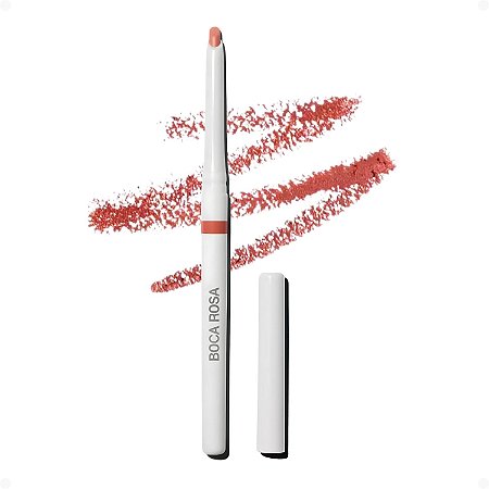 Lápis Contorno Labial Boca Rosa Amêndoa Intenso