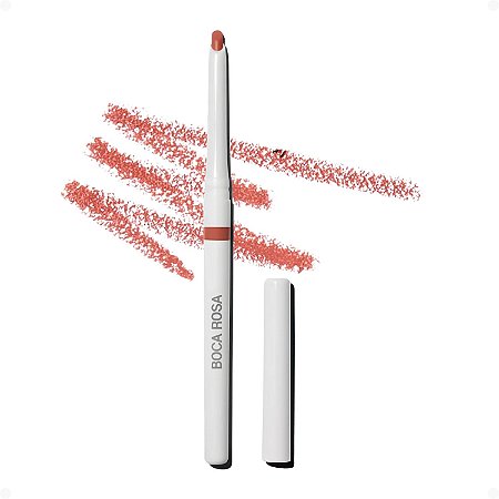 Lápis Contorno Labial Boca Rosa Rosê Intenso