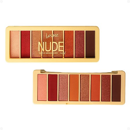 Paleta de Sombras Luisance Nude Metal 8 Cores L3259