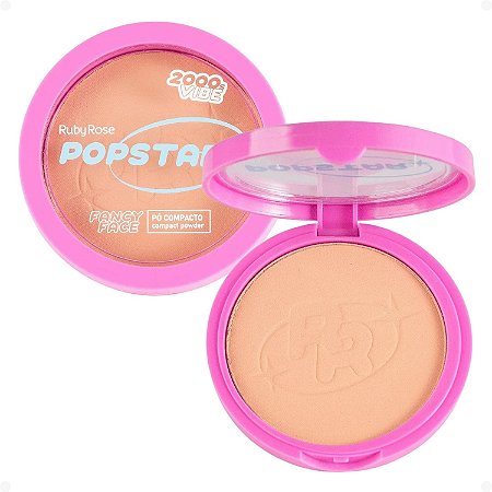 Pó Compacto Ruby Rose Popstar Fancy Face P30 HB-M406-3