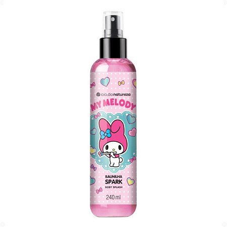Body Splash Cia da Natureza My Melody Baunilha Spark 240ml