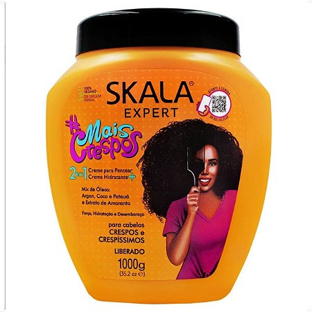 Creme De Tratamento Skala Expert Mais Crespo Nutrição 1000g