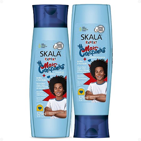 Kit Skala Expert Mais Crespinhos: Shampoo e Condicionador 325ml