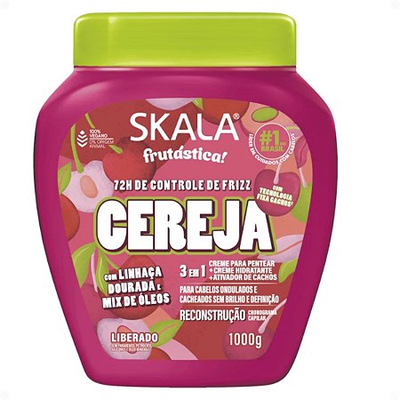 Creme De Tratamento Skala Frutastica Cereja 1000g