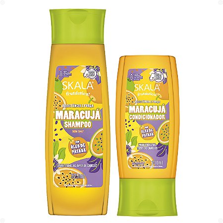 Kit Skala Frutástica Maracujá: Shampoo e Condicionador 200ml