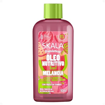Óleo Nutritivo Skala Frutástica! 5 em 1 Melancia Com Protetor Térmico 90ml