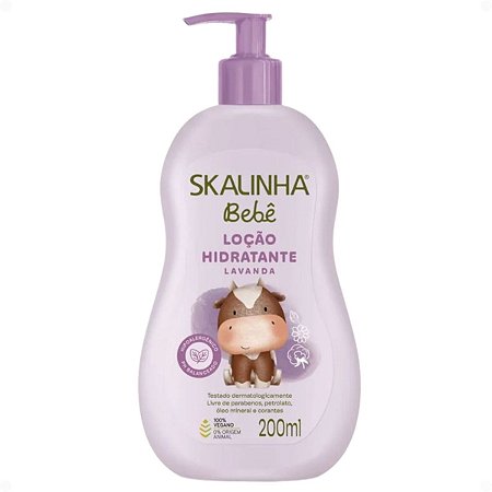 Loção Hidratante Skalinha Bebê Lavanda 200ml
