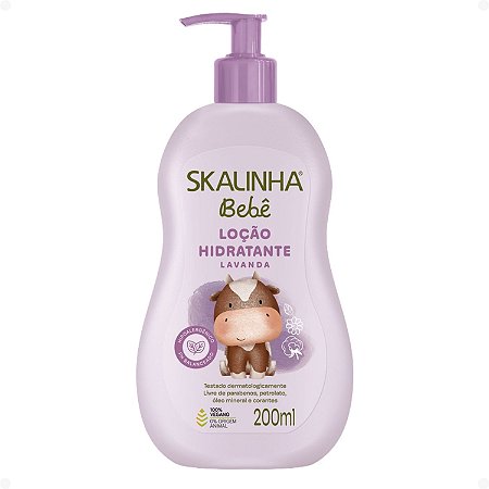 Loção Hidratante Skalinha Bebê Lavanda 200ml