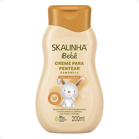Creme Para Pentear Skalinha Bebê Camomila 200ml
