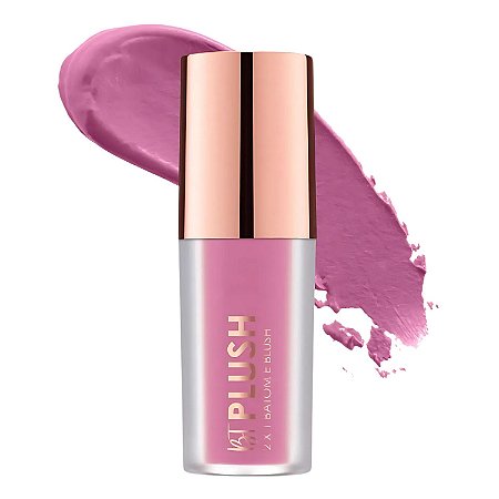 Batom e Blush Bruna Tavares Bt Plush 2x1 Mauve