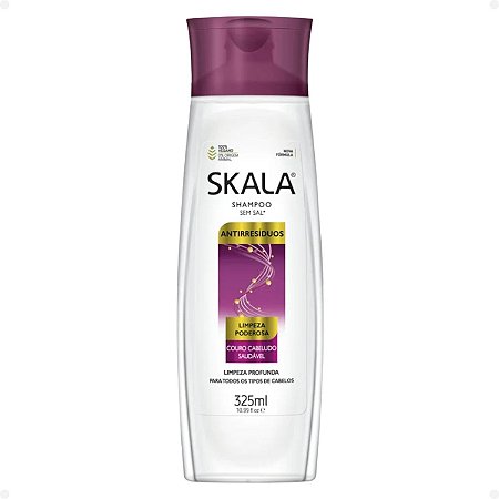 Shampoo Antirresíduos Skala Limpeza Poderosa 325ml