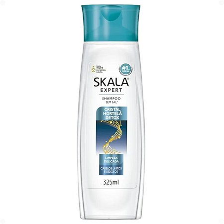 Shampoo Detox Skala Expert Cristal Hortelã 325ml