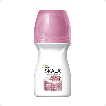 Desodorante Roll-on Skala Rosas e Amêndoas 60ml