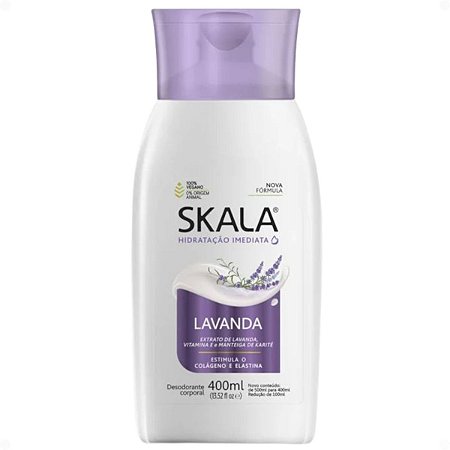 Hidratante Corporal Skala Hidratação Imediata Lavanda 400ml