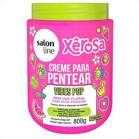 Creme Para Pentear Salon Line Xêrosa Vibes Pop 800g
